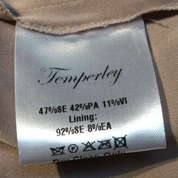 Floral French lace and silk dress, black, size US8, NWT - Picture 8 of 9